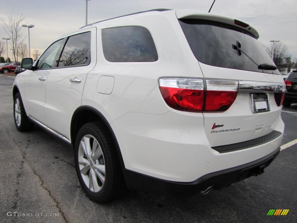 Stone White 2011 Dodge Durango Crew Lux Exterior Photo #44743203