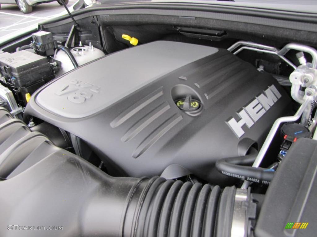 2011 Dodge Durango Crew Lux 5.7 Liter HEMI OHV 16-Valve VVT MDS V8 Engine Photo #44743371