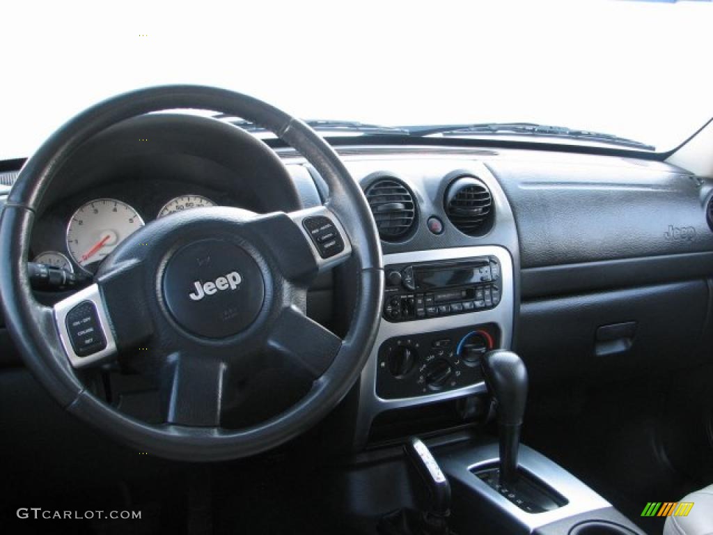 2003 Jeep Liberty Limited 4x4 Dark Slate Gray Dashboard Photo #44744007