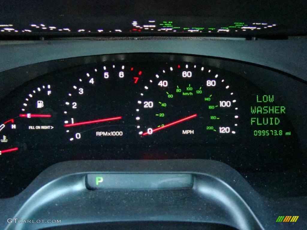 1999 Lincoln Continental Standard Continental Model Gauges Photos