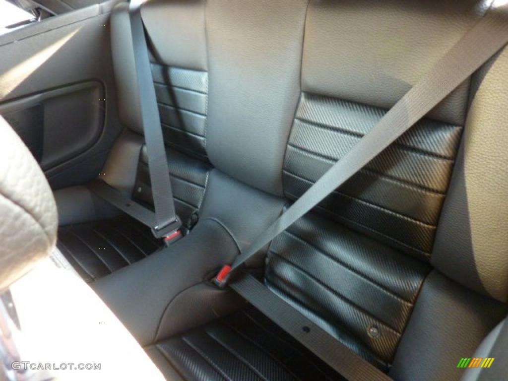 CS Charcoal Black/Carbon Interior 2011 Ford Mustang GT/CS California Special Convertible Photo #44745187