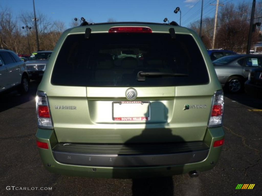 2008 Mariner Hybrid 4WD - Kiwi Green / Stone photo #3
