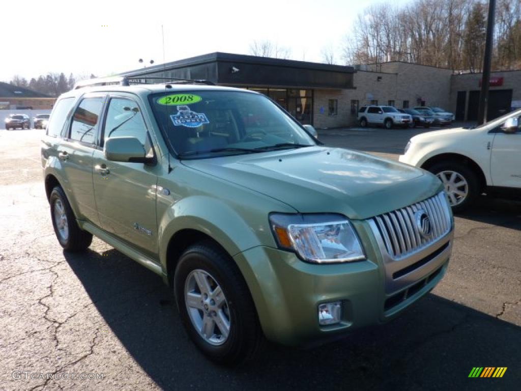 2008 Mariner Hybrid 4WD - Kiwi Green / Stone photo #5