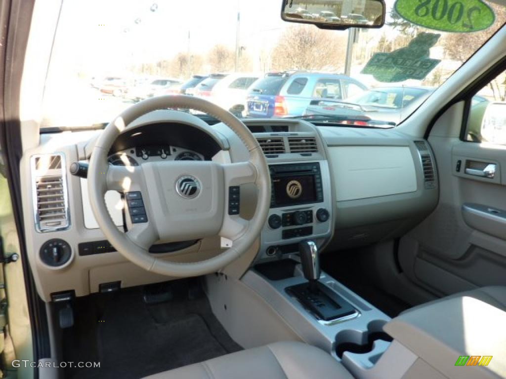 Stone Interior 2008 Mercury Mariner Hybrid 4WD Photo #44745699