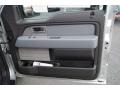 Steel Gray 2011 Ford F150 XL SuperCab Door Panel