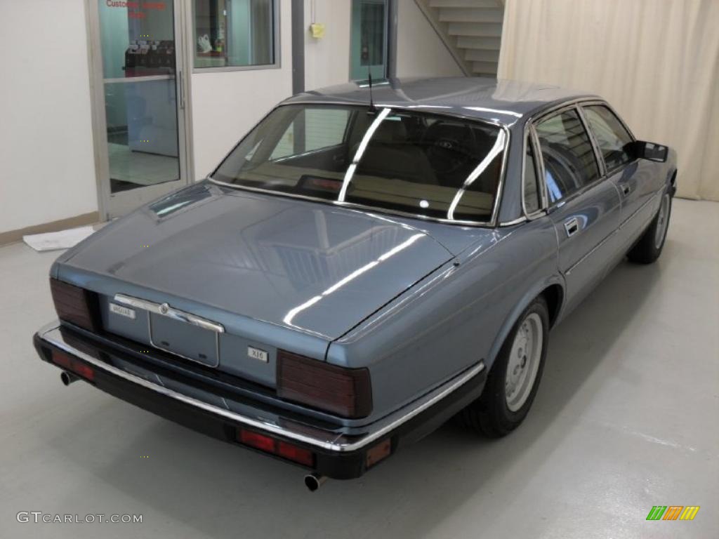 Arctic Blue 1989 Jaguar XJ XJ6 Exterior Photo #44746791