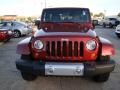 2008 Red Rock Crystal Pearl Jeep Wrangler Unlimited Sahara  photo #4