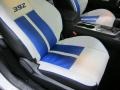 Pearl White/Blue Interior Photo for 2011 Dodge Challenger #44748275