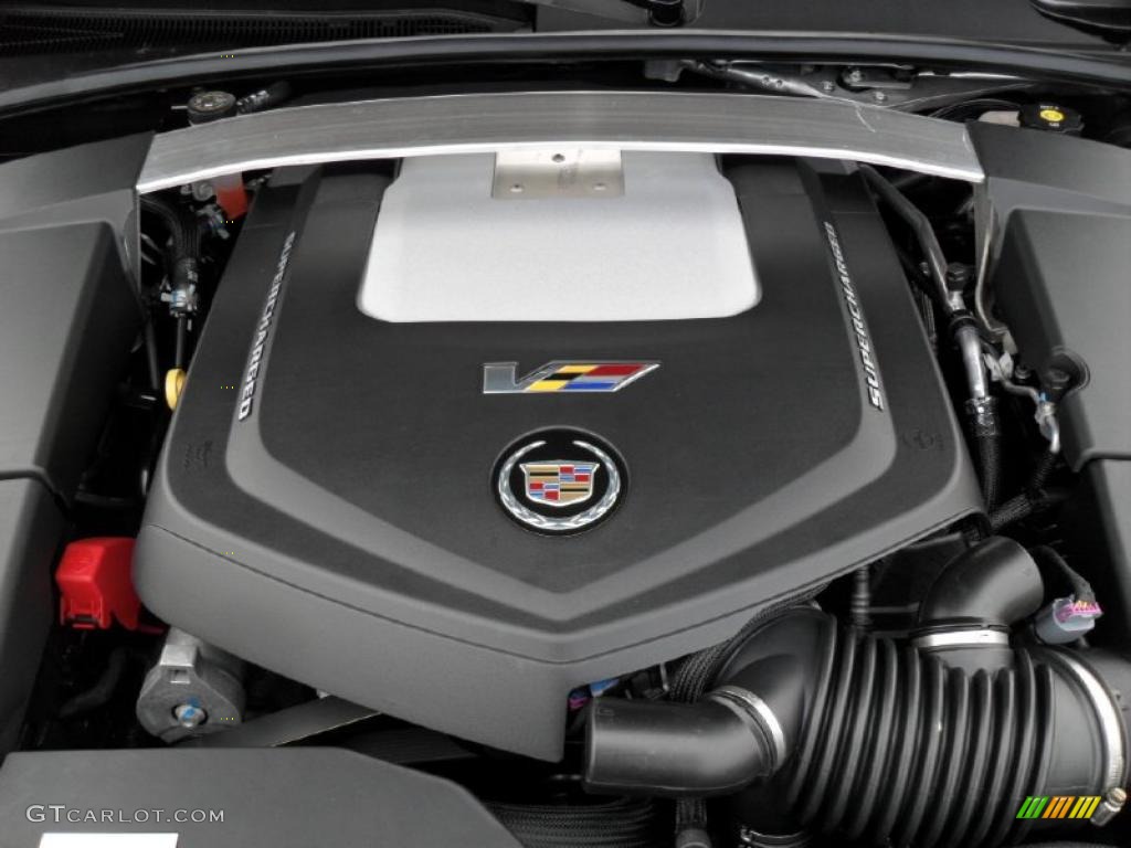 2011 Cadillac CTS -V Coupe 6.2 Liter Supercharged OHV 16-Valve V8 Engine Photo #44748511