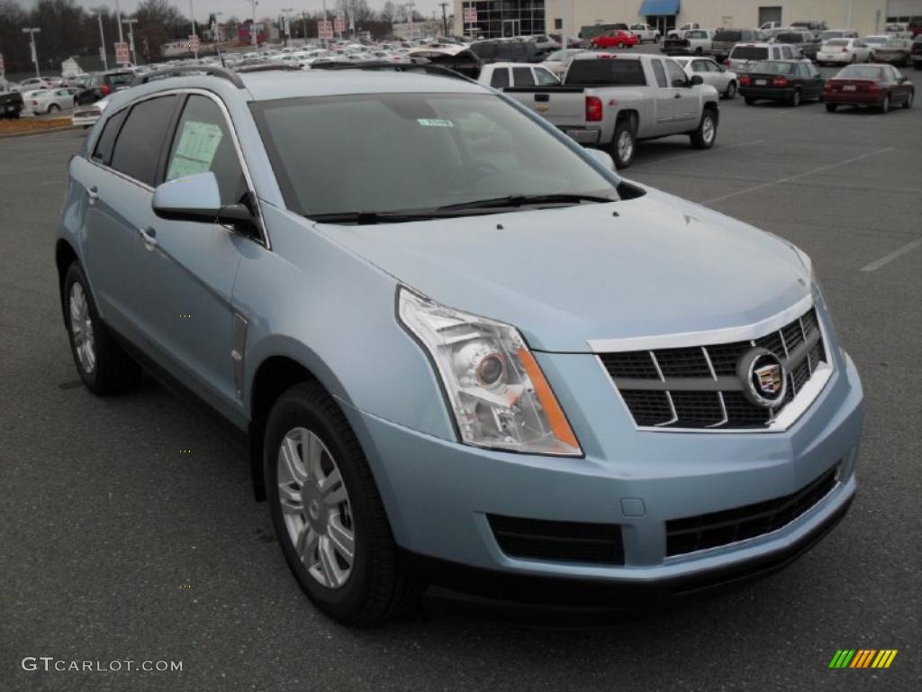 Blue Frost Metallic 2011 Cadillac SRX FWD Exterior Photo #44748627