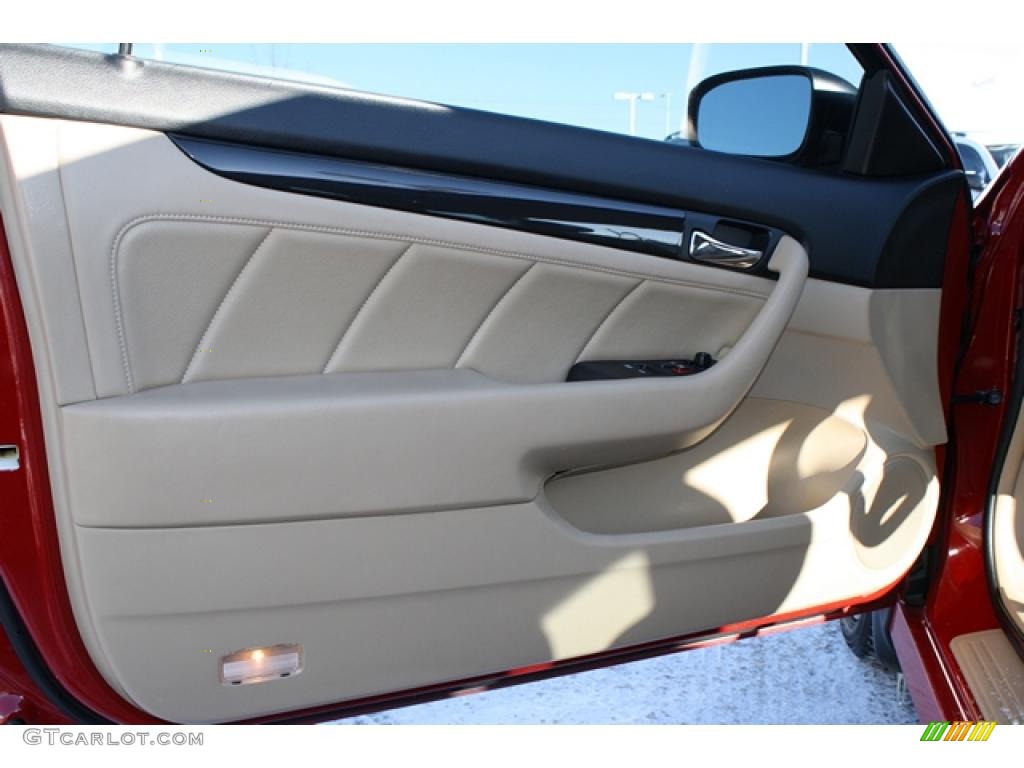 2006 Honda Accord EX-L V6 Coupe Ivory Door Panel Photo #44748895