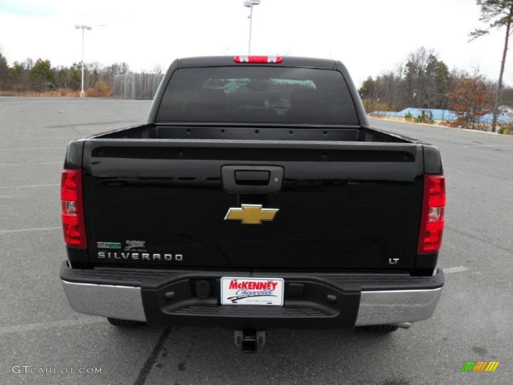 2011 Silverado 1500 LT Crew Cab - Black / Ebony photo #3