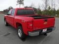 2011 Victory Red Chevrolet Silverado 1500 LT Crew Cab 4x4  photo #2