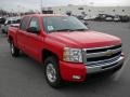 2011 Victory Red Chevrolet Silverado 1500 LT Crew Cab 4x4  photo #5