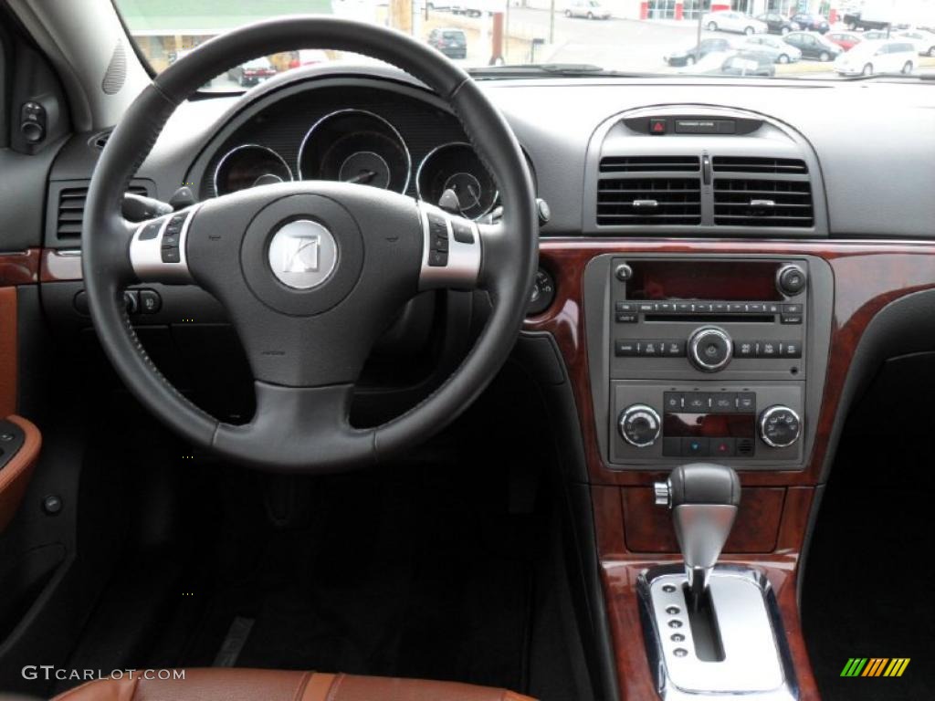 2007 Saturn Aura XR Morocco Brown Dashboard Photo #44750439