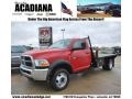 2011 Flame Red Dodge Ram 4500 HD ST Regular Cab Chassis #44735421
