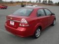 2010 Sport Red Chevrolet Aveo LT Sedan  photo #4