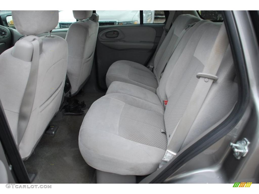 Gray Interior 2009 Chevrolet TrailBlazer LT Photo #44752575