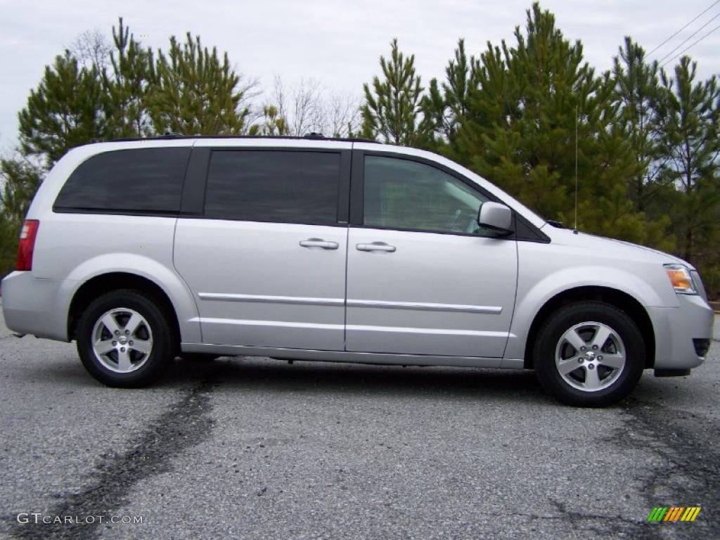 2008 Grand Caravan SXT - Bright Silver Metallic / Dark Slate/Light Shale photo #11