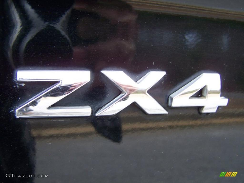 2005 Focus ZX4 SES Sedan - Pitch Black / Dark Flint/Light Flint photo #10