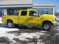 Blazing Yellow 2006 Ford F350 Super Duty Amarillo Edition Crew Cab 4x4 Exterior