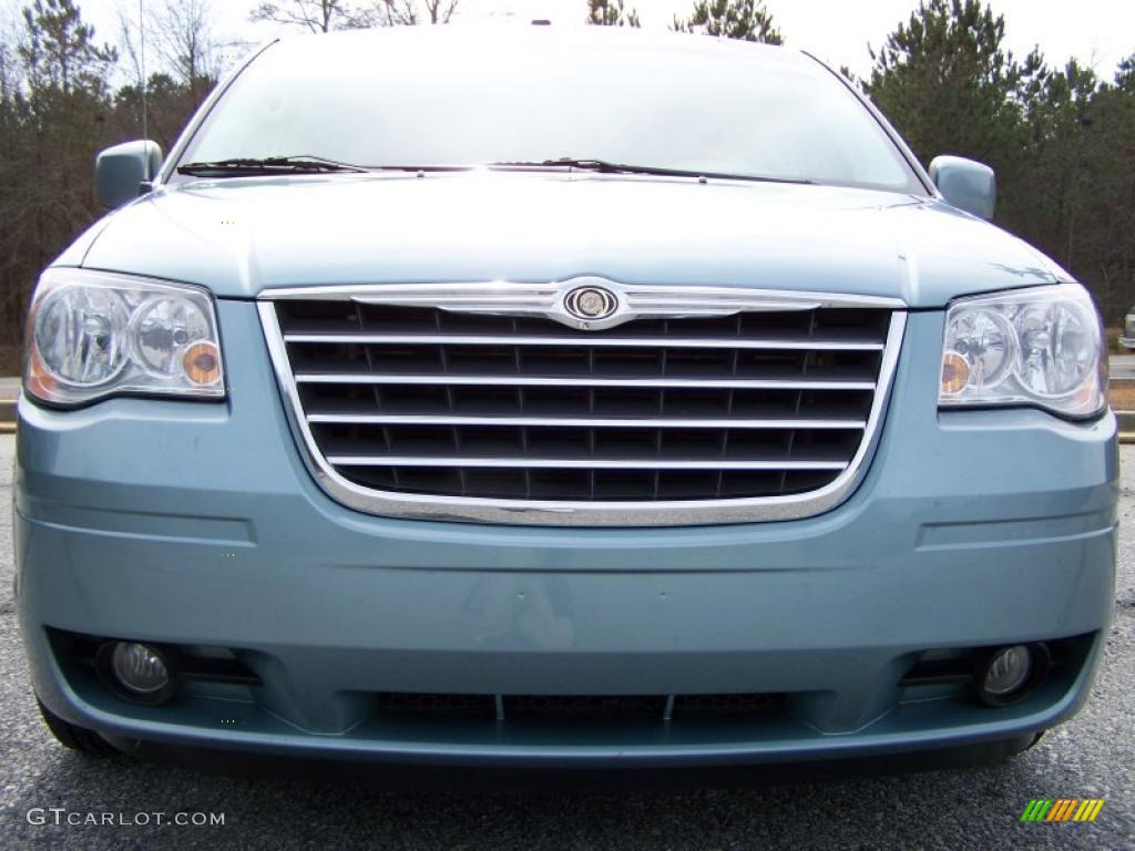 2008 Town & Country Touring Signature Series - Clearwater Blue Pearlcoat / Medium Slate Gray/Light Shale photo #69