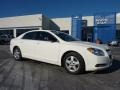 White - Malibu LS Sedan Photo No. 1