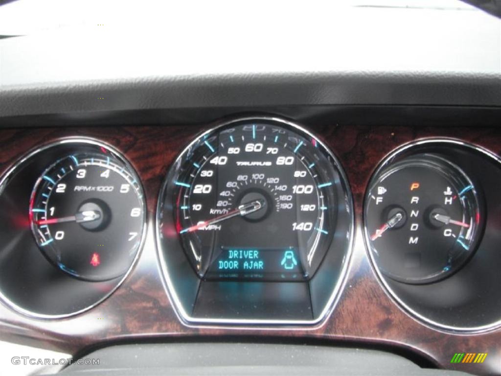 2011 Ford Taurus SEL Gauges Photo #44757463