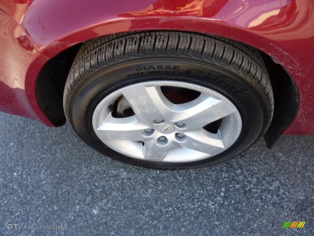 2007 Cobalt LT Sedan - Sport Red Tint Coat / Gray photo #12