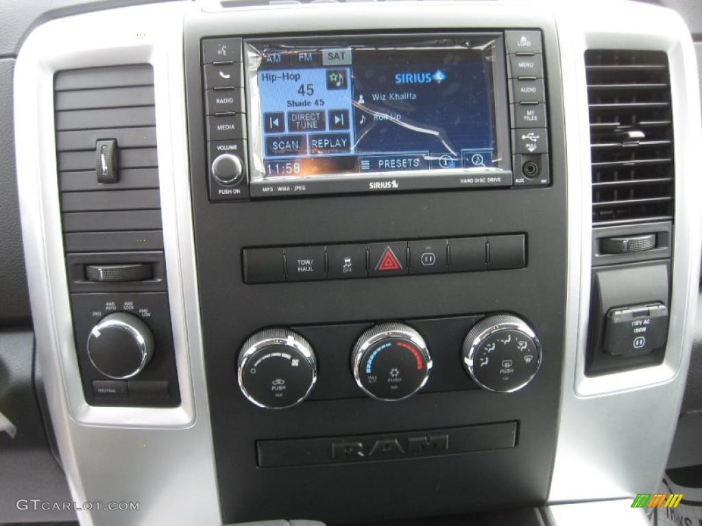 2011 Dodge Ram 1500 Sport Regular Cab 4x4 Controls Photo #44759443