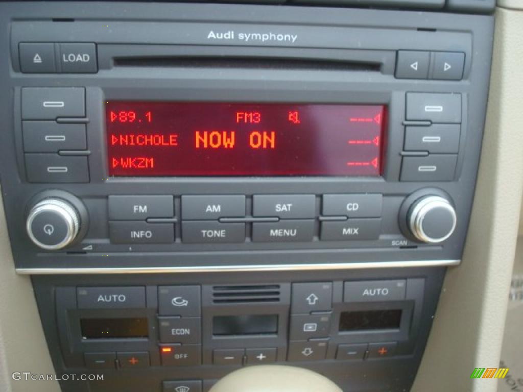 2007 Audi A4 3.2 quattro Cabriolet Controls Photo #44759767
