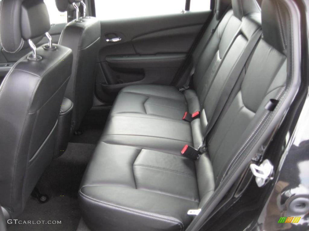 Black Interior 2011 Chrysler 200 Limited Photo #44759811