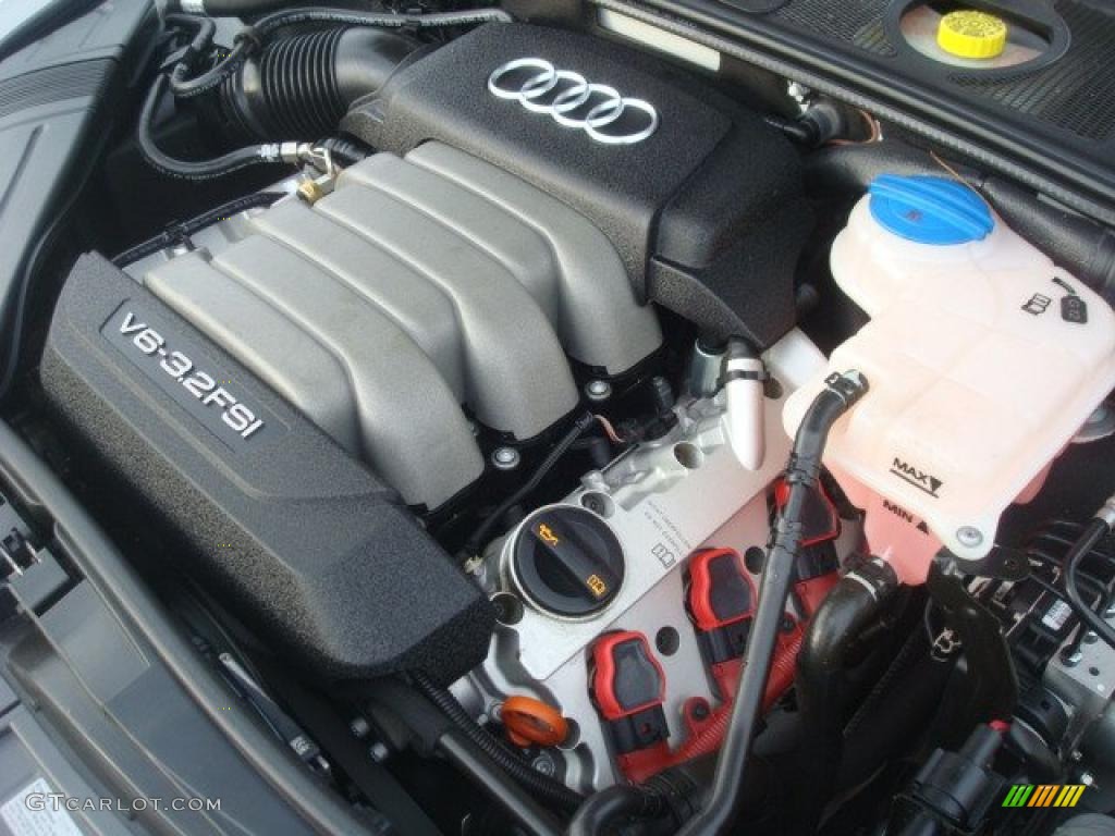 2007 Audi A4 3.2 quattro Cabriolet 3.2 Liter DOHC 24-Valve VVT V6 Engine Photo #44759863