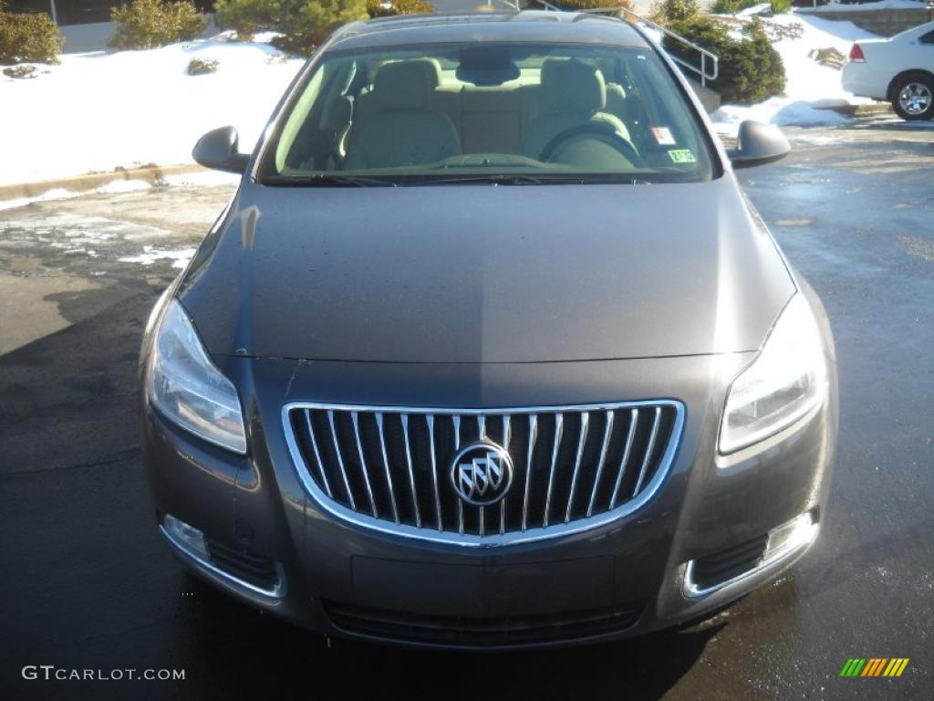 Granite Gray Metallic 2011 Buick Regal CXL Turbo Exterior Photo #44760279