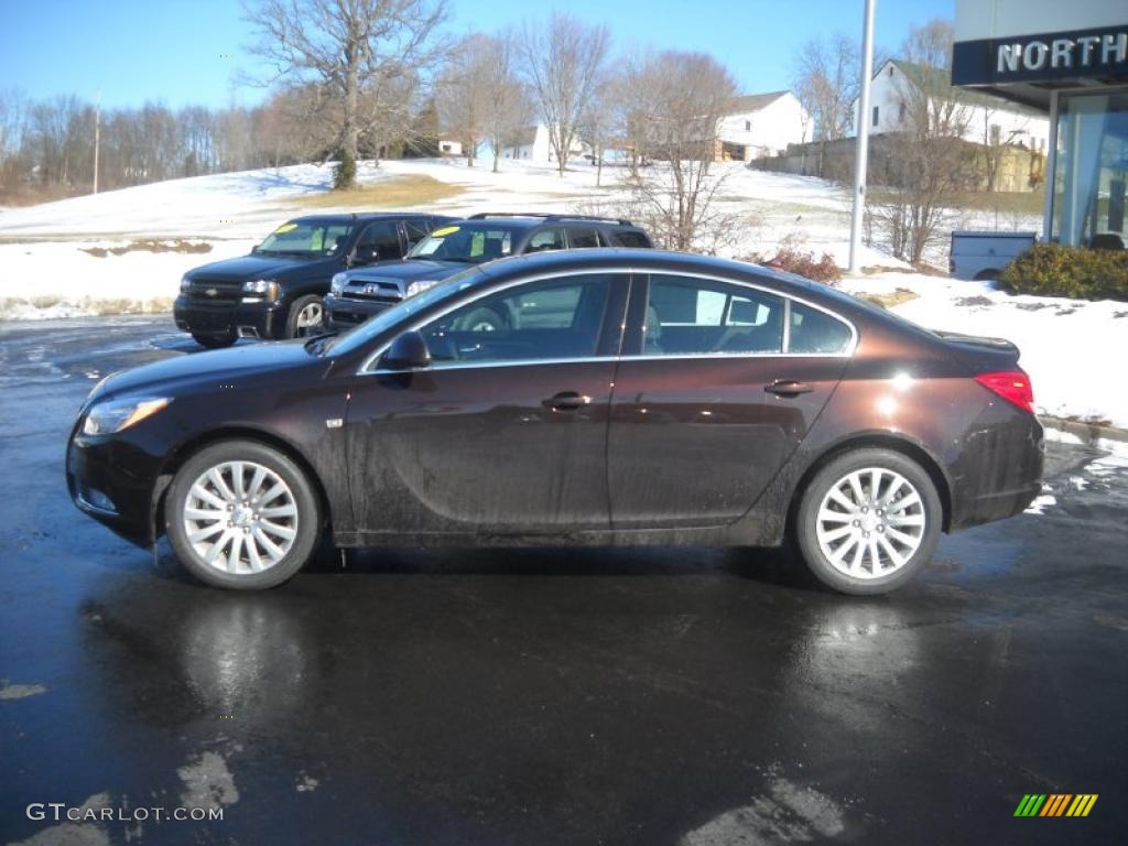 Espresso Bronze Metallic 2011 Buick Regal CXL Turbo Exterior Photo #44760507