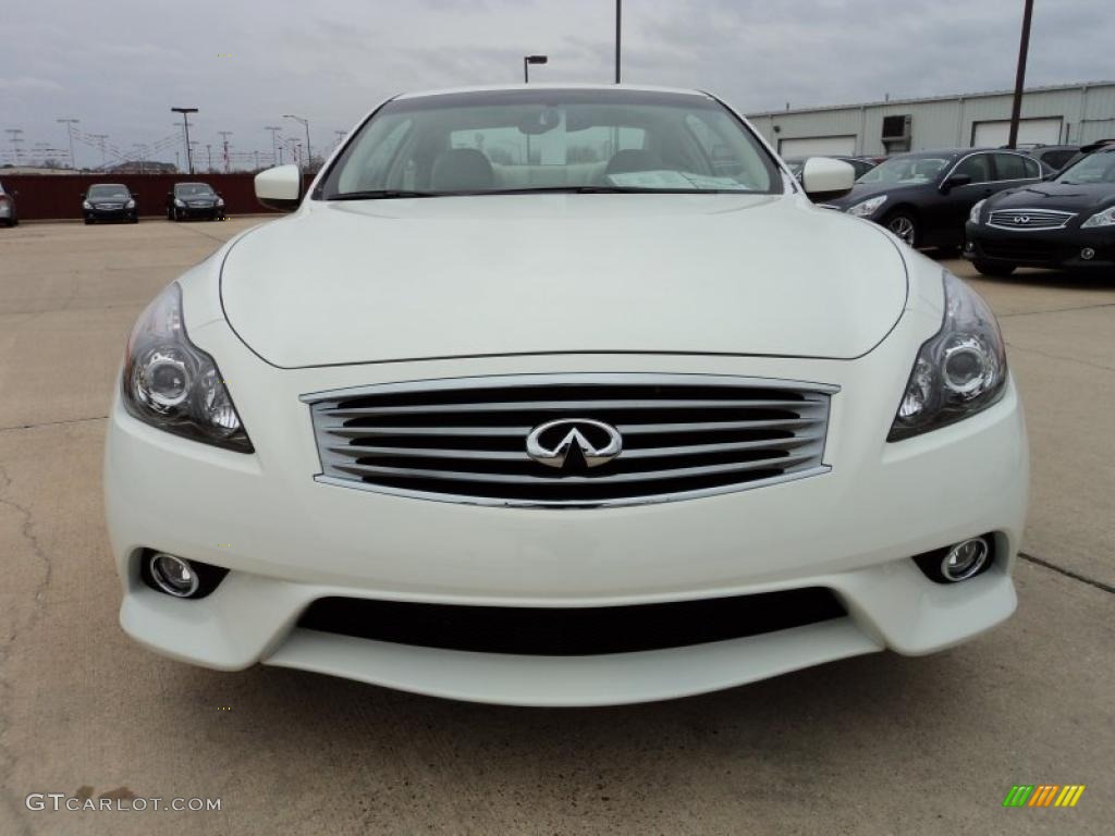 Moonlight White 2011 Infiniti G 37 S Sport Coupe Exterior Photo #44761355