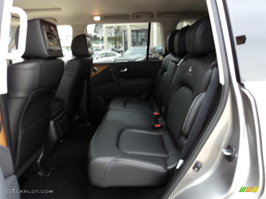 Graphite Interior 2011 Infiniti QX 56 Photo #44761676