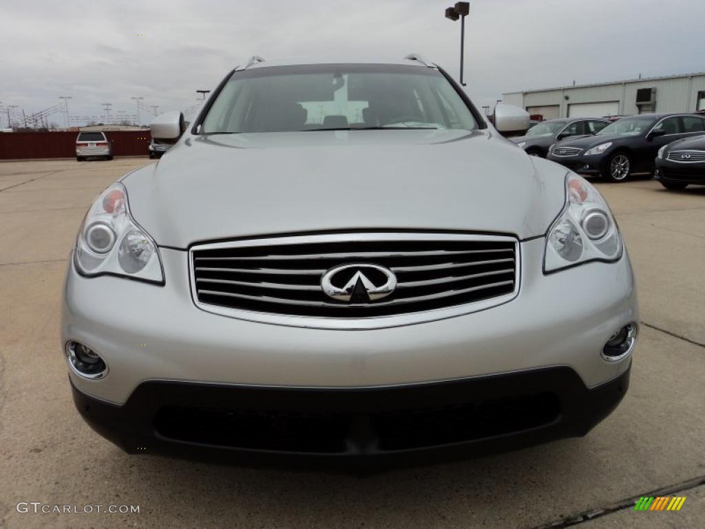 Liquid Platinum 2011 Infiniti EX 35 Journey Exterior Photo #44761768