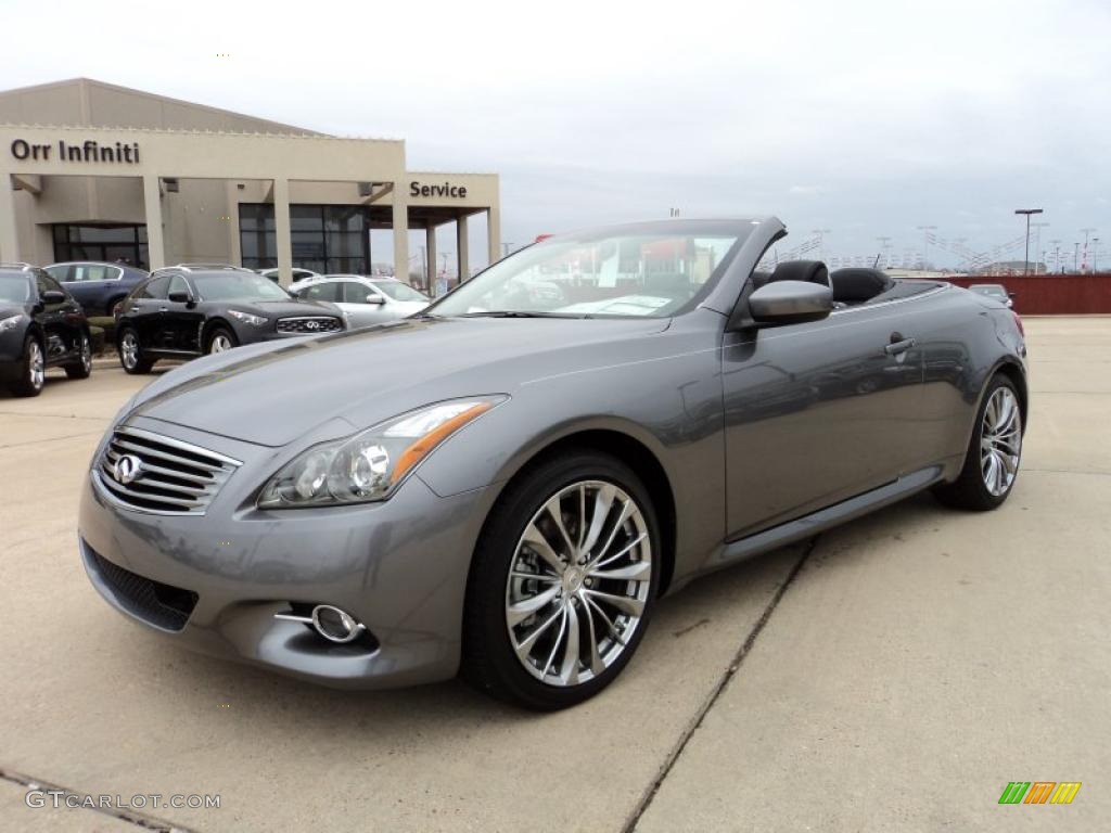Graphite Shadow 2011 Infiniti G 37 Convertible Exterior Photo #44761844