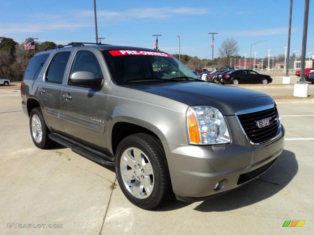 Steel Gray Metallic 2009 GMC Yukon SLT Exterior Photo #44762192