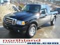 Black - Ranger XLT SuperCab 4x4 Photo No. 2