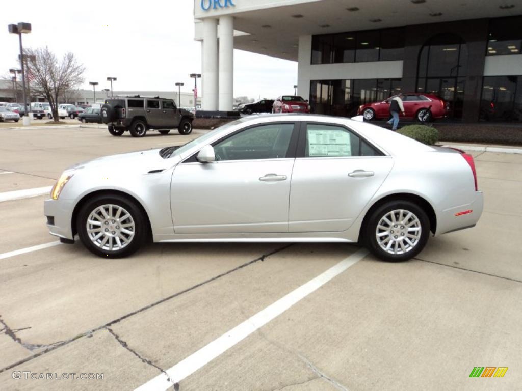 Radiant Silver Metallic 2011 Cadillac CTS 3.0 Sedan Exterior Photo #44763153