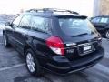 2008 Obsidian Black Pearl Subaru Outback 2.5i Wagon  photo #3