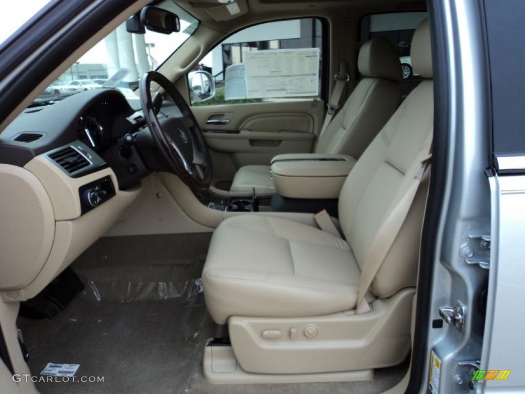 Cashmere/Cocoa Interior 2011 Cadillac Escalade Luxury Photo #44763852