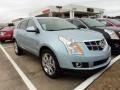 2011 Blue Frost Metallic Cadillac SRX FWD  photo #2