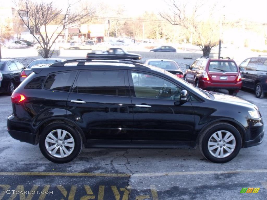 Obsidian Black Pearl 2008 Subaru Tribeca Limited 7 Passenger Exterior Photo #44764404