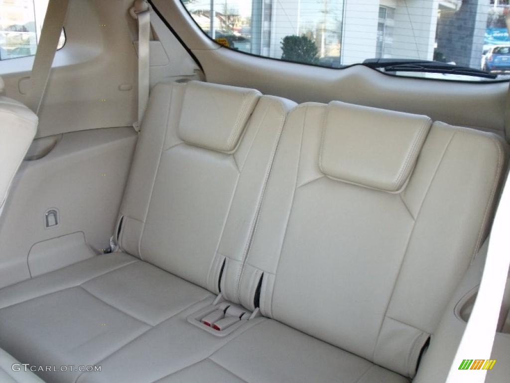 Desert Beige Interior 2008 Subaru Tribeca Limited 7 Passenger Photo #44764496