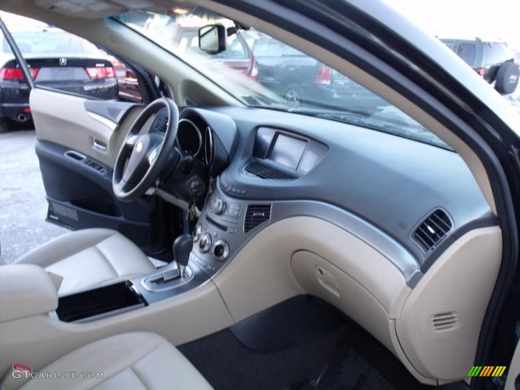 Desert Beige Interior 2008 Subaru Tribeca Limited 7 Passenger Photo #44764564