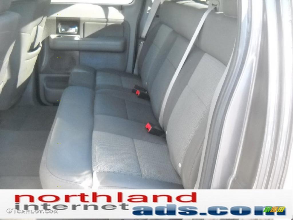 2005 F150 XLT SuperCrew 4x4 - Dark Shadow Grey Metallic / Medium Flint Grey photo #15