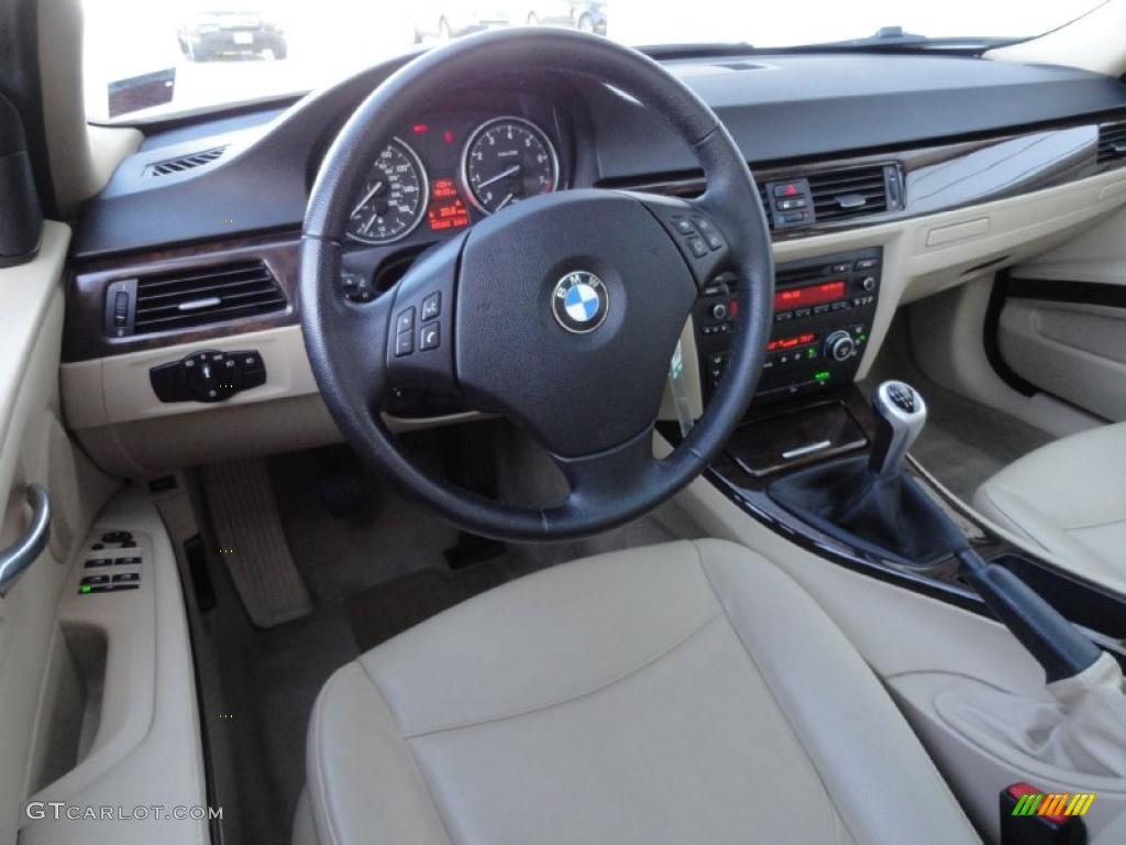 Beige Interior 2008 BMW 3 Series 328xi Wagon Photo #44765516